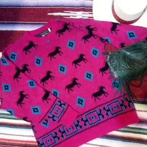 💥💥💥SOLD💥💥💥Panhandle horse sweater